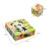 Jigsaw Puzzles for Kids Ages 8-10 9 Pieces Early Educational Learn Puzzle Game Toys - Image 2